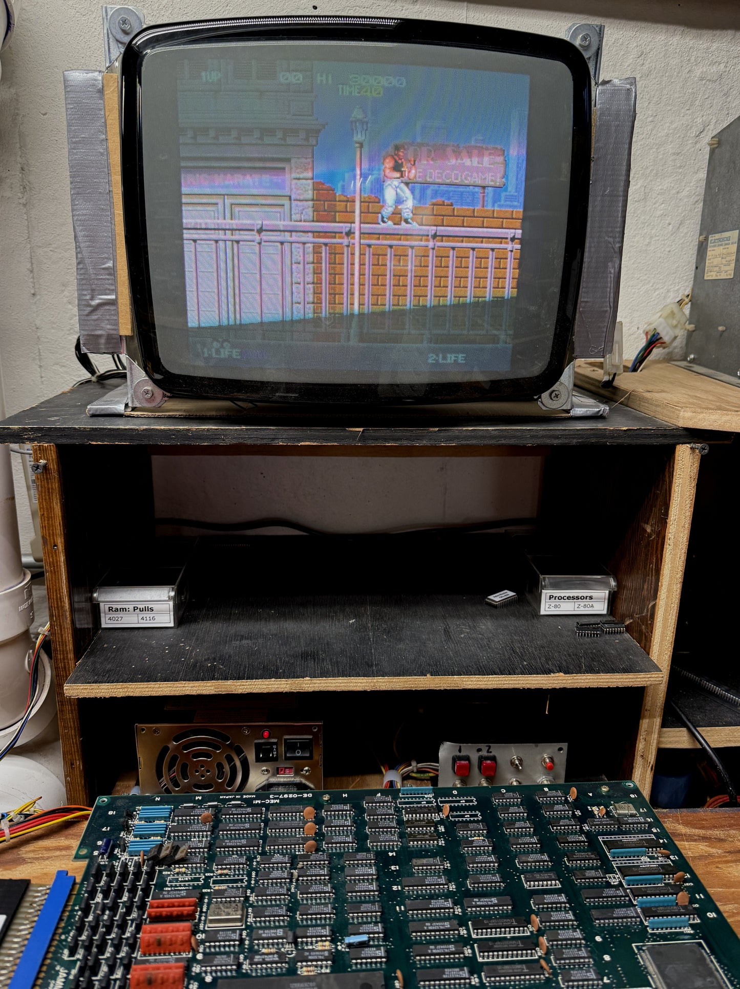 Bad Dudes vs. Dragon Ninja Jamma Board, Works