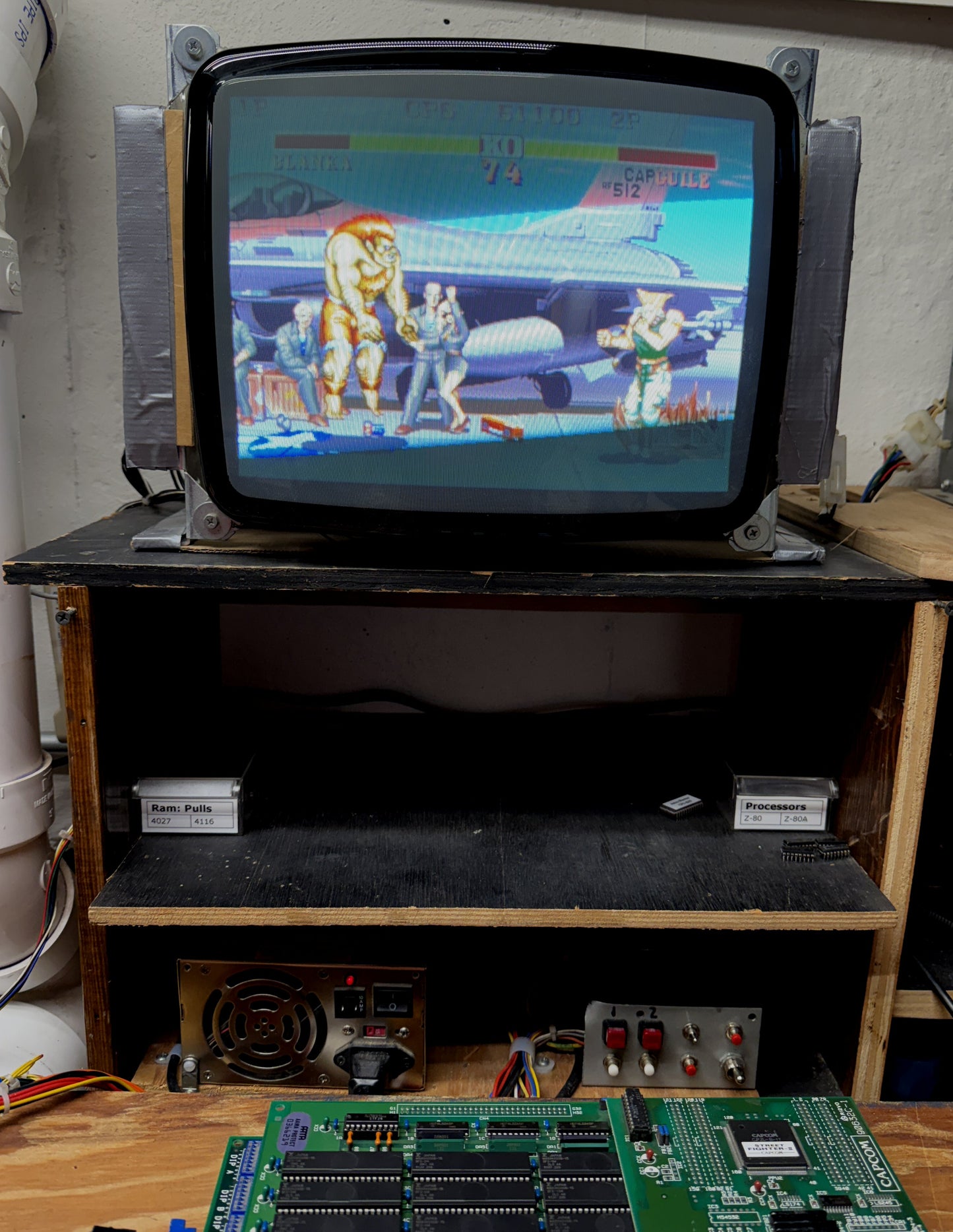 Street Fighter II: The World Warrior Jamma Board, Works