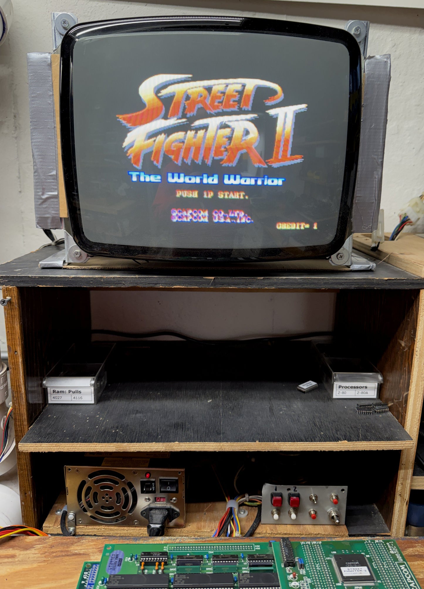 Street Fighter II: The World Warrior Jamma Board, Works