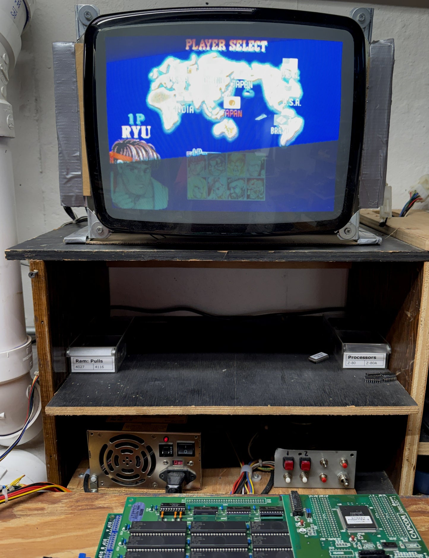 Street Fighter II: The World Warrior Jamma Board, Works