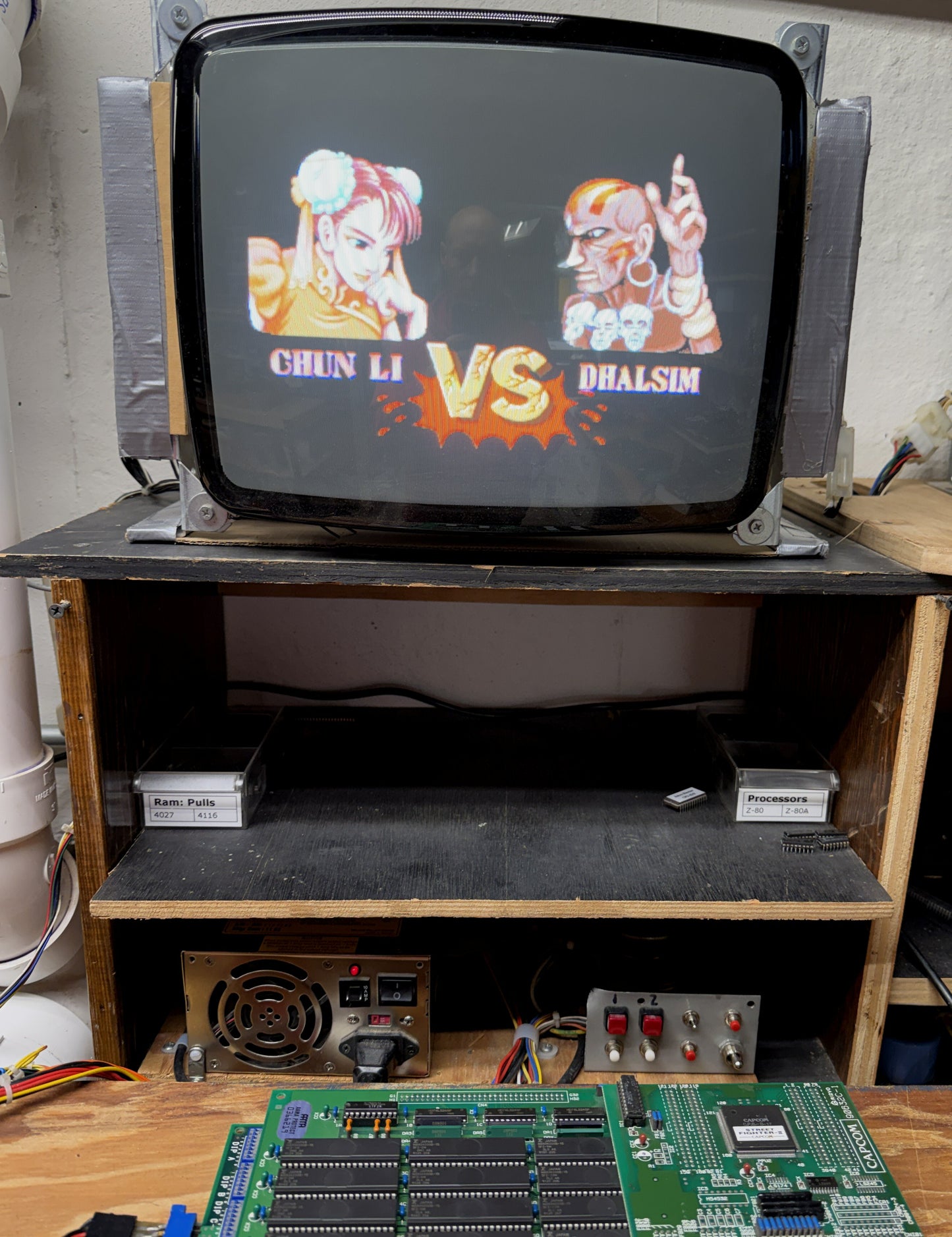 Street Fighter II: The World Warrior Jamma Board, Works
