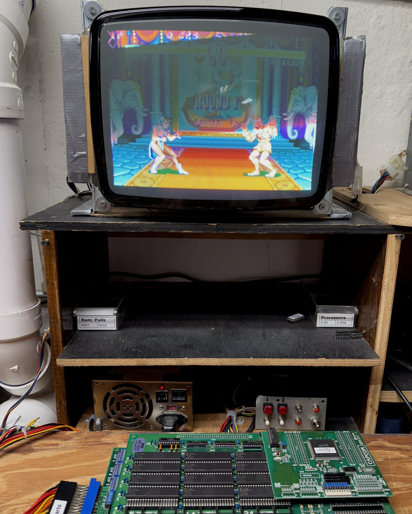 Street Fighter II: The World Warrior Jamma Board, Works