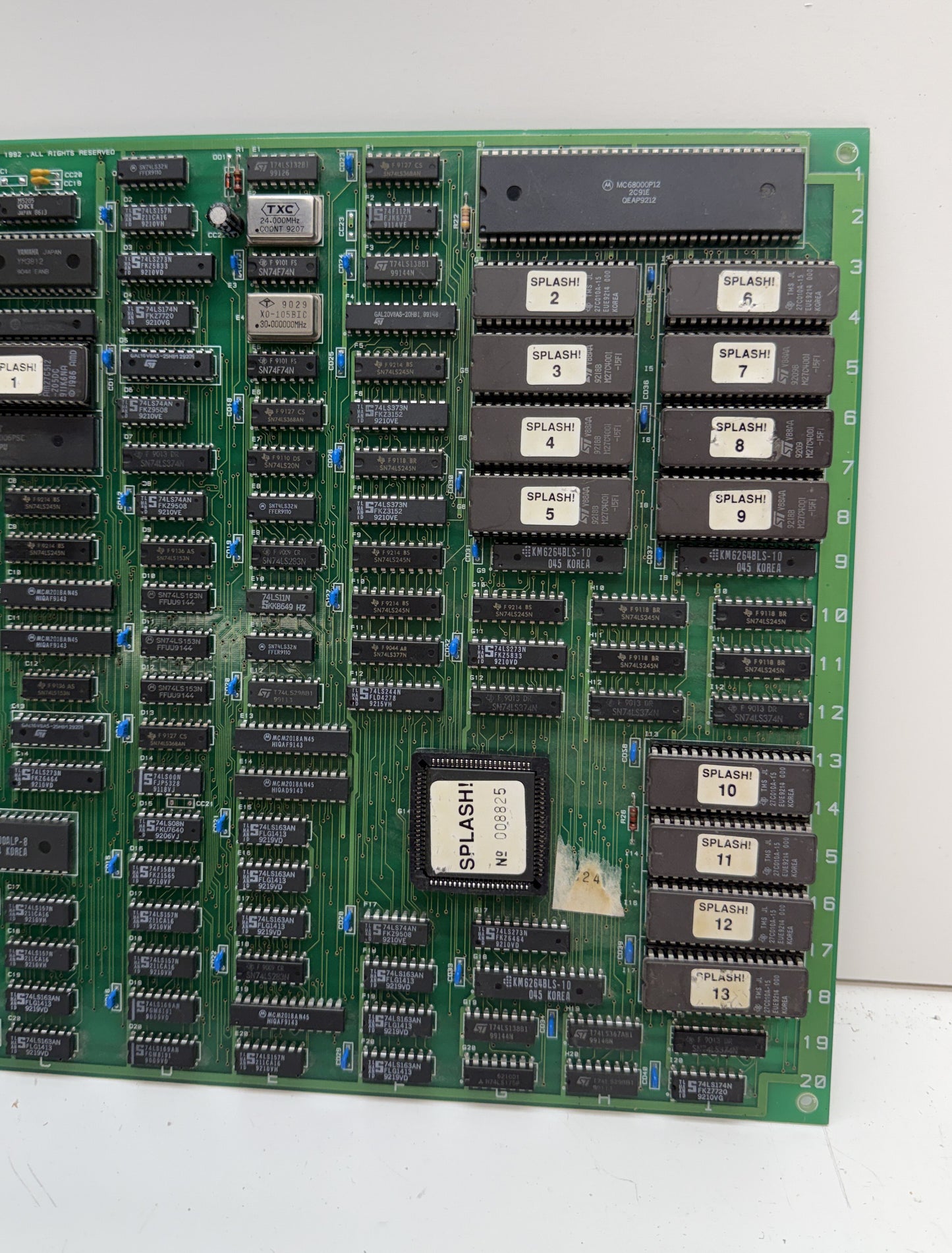 Splash Circuit Board, Not Working