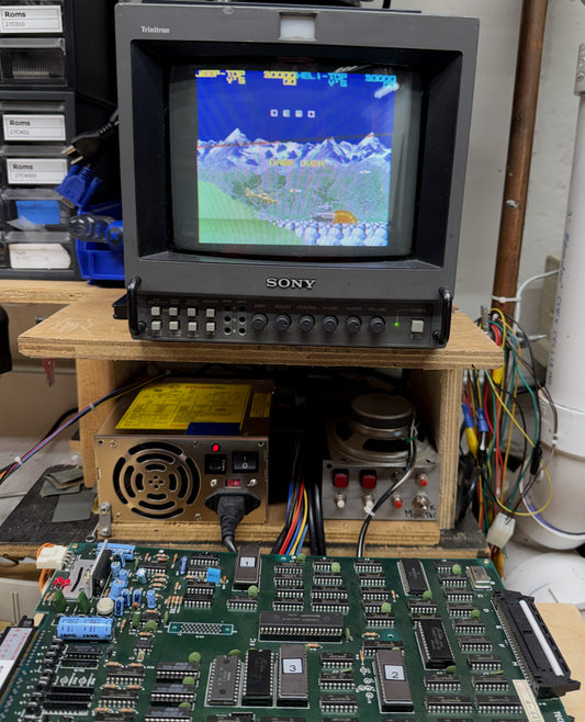 Silk Worm Arcade Board, Works