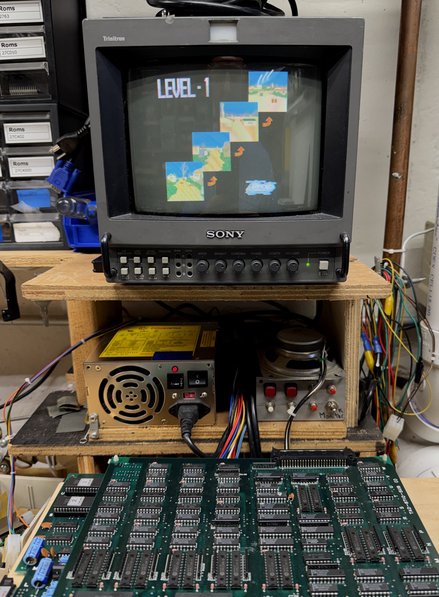 Cabal (Joystick Version) Circuit Board, Works