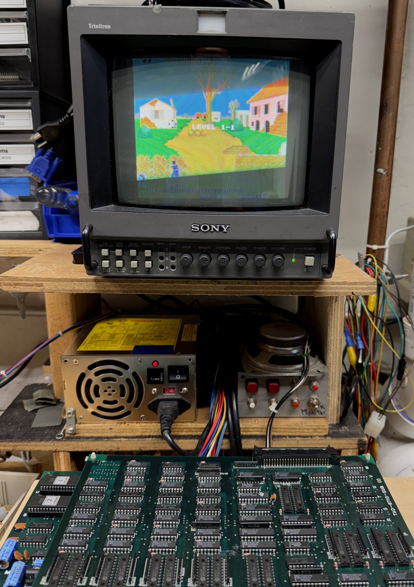 Cabal (Joystick Version) Circuit Board, Works