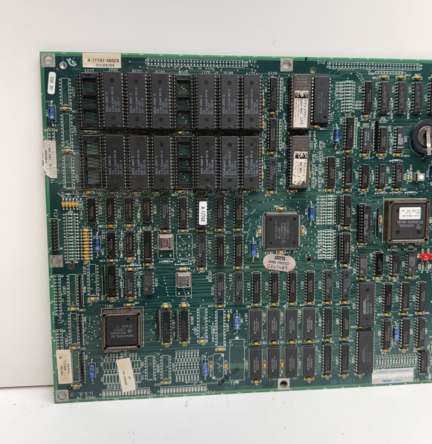 Mortal Kombat II CPU Board for Repair