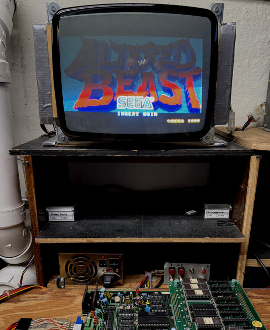 Altered Beast Circuit Board, Works