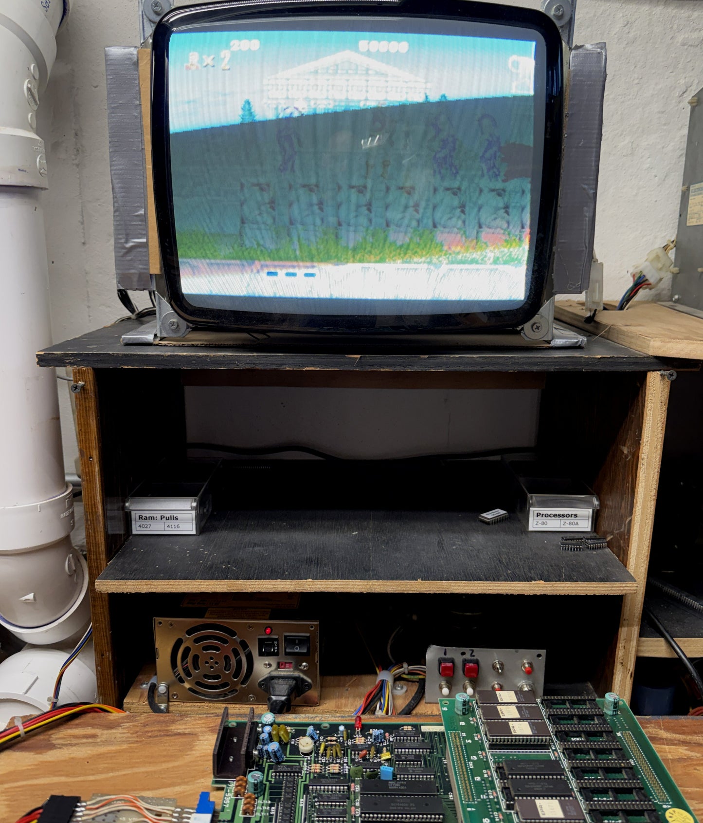 Altered Beast Circuit Board, Works