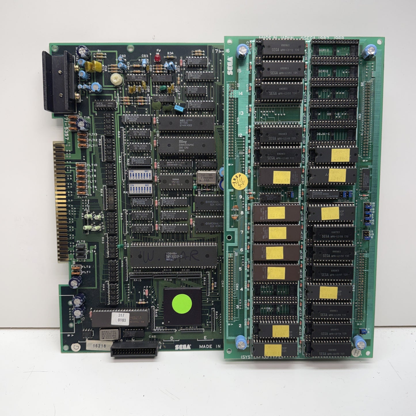 Wrestle War Circuit Board, Works