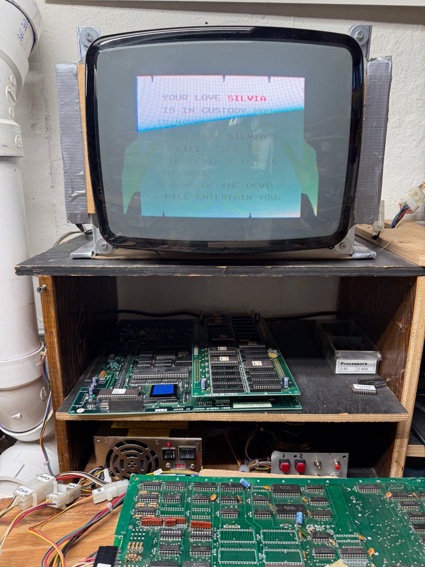 Kung-Fu Master Aftermarket Circuit Board for Repair