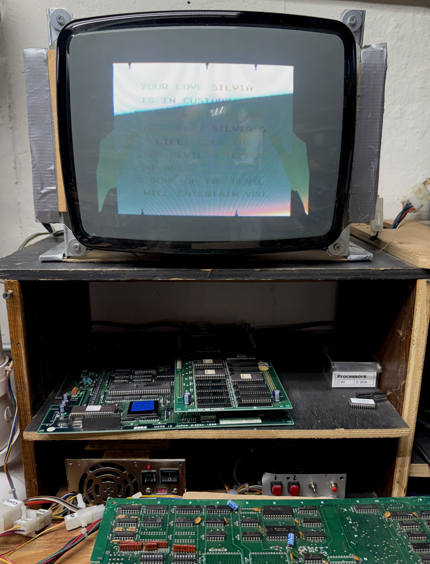 Kung-Fu Master Aftermarket Circuit Board for Repair