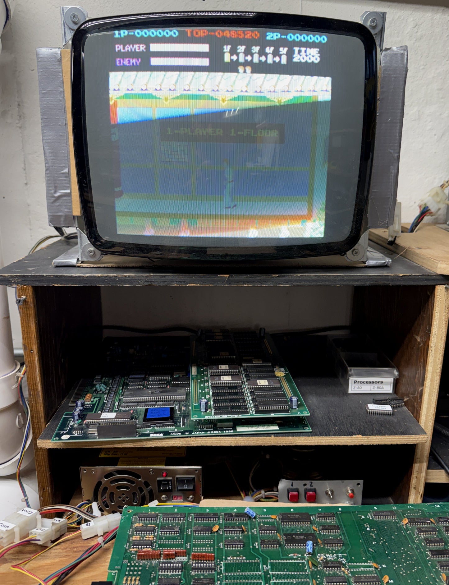 Kung-Fu Master Aftermarket Circuit Board for Repair