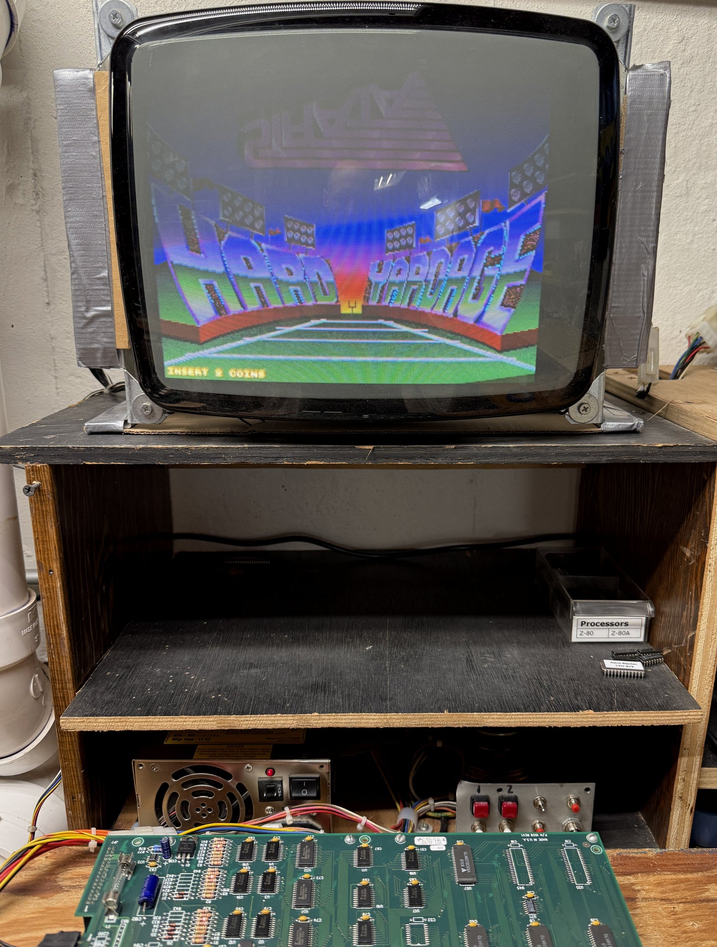 Hard Yardage Jamma Circuit Board, Works