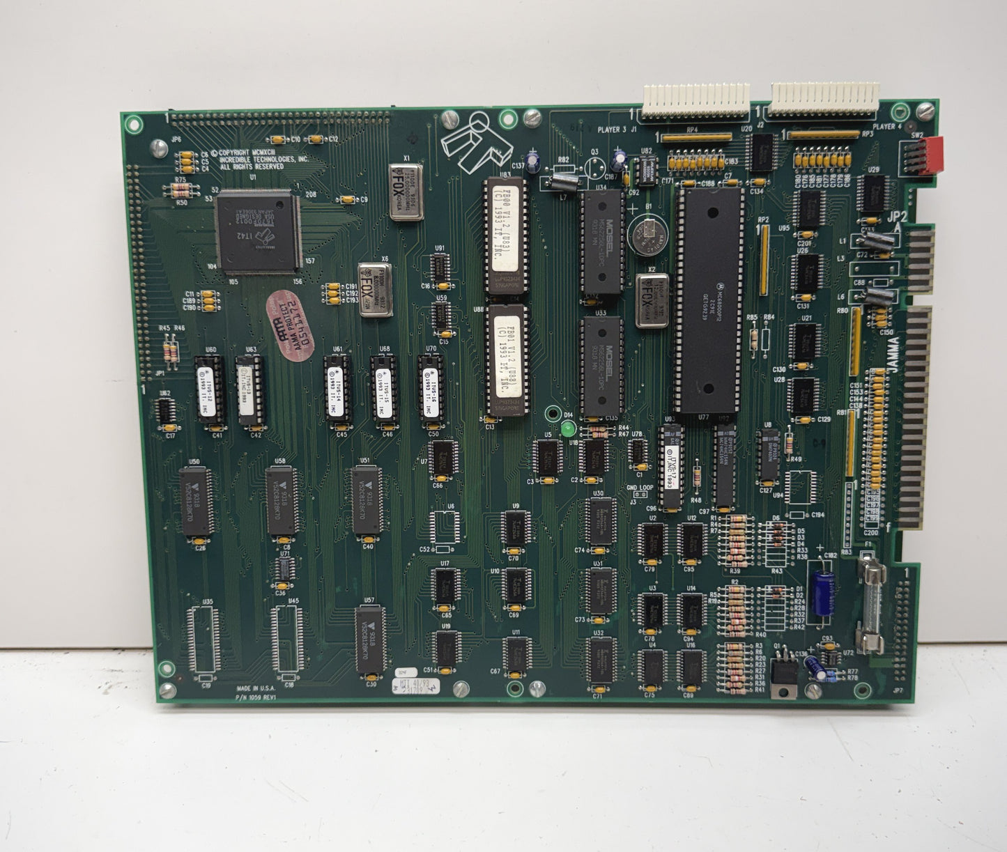 Hard Yardage Jamma Circuit Board, Works