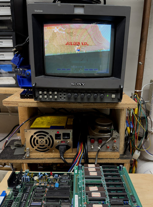 Golden Axe Circuit Board, Works