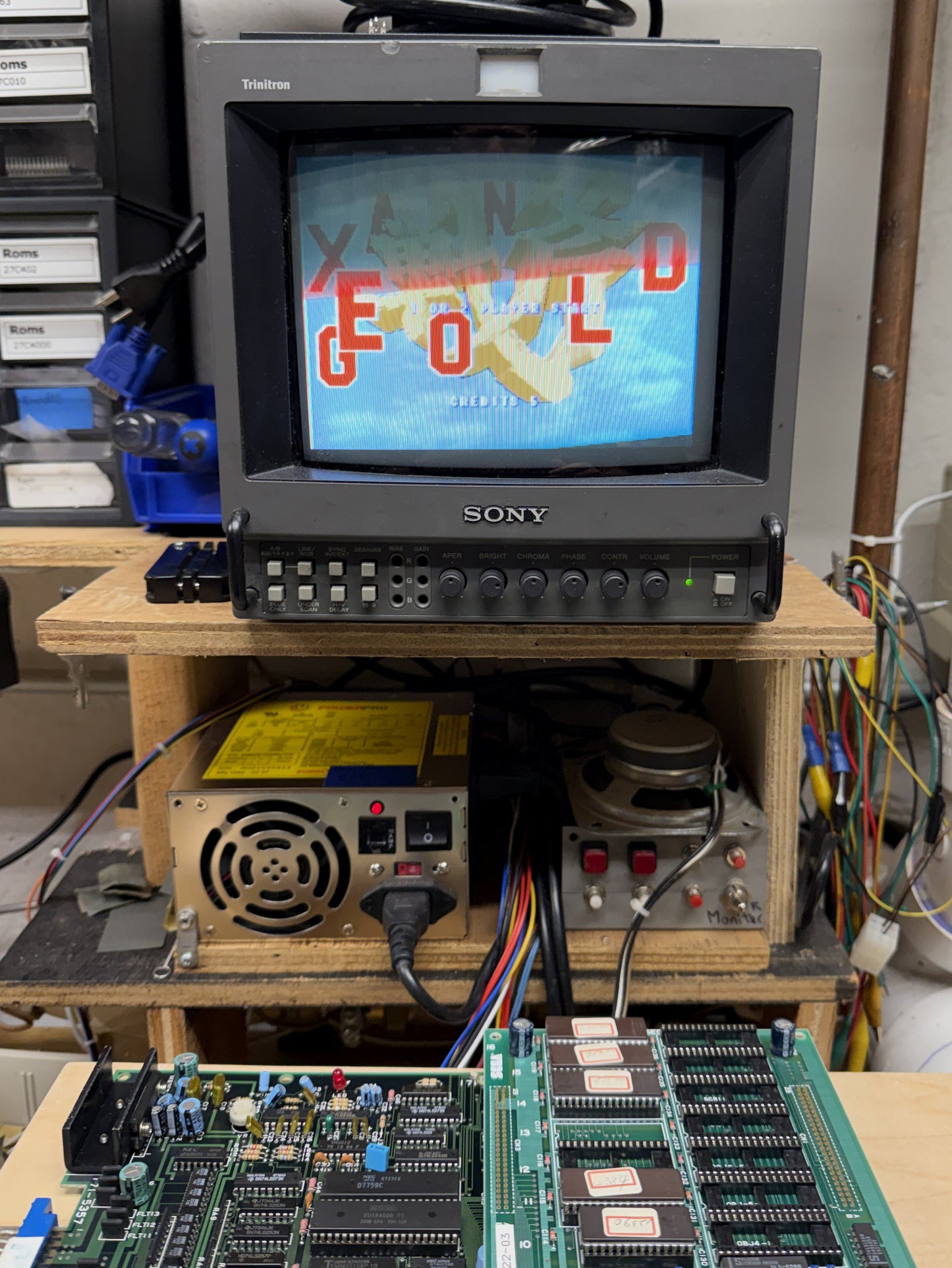 Golden Axe Circuit Board, Works