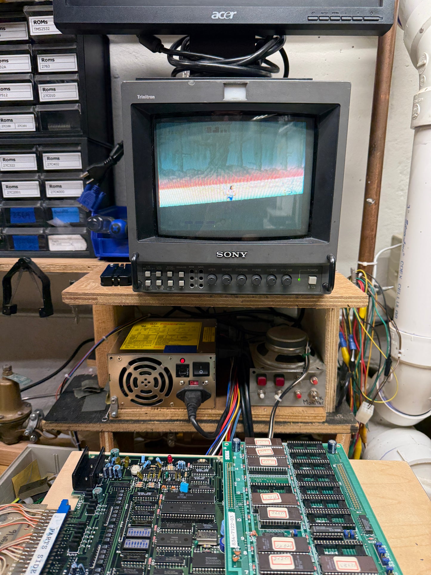 Golden Axe Circuit Board, Works