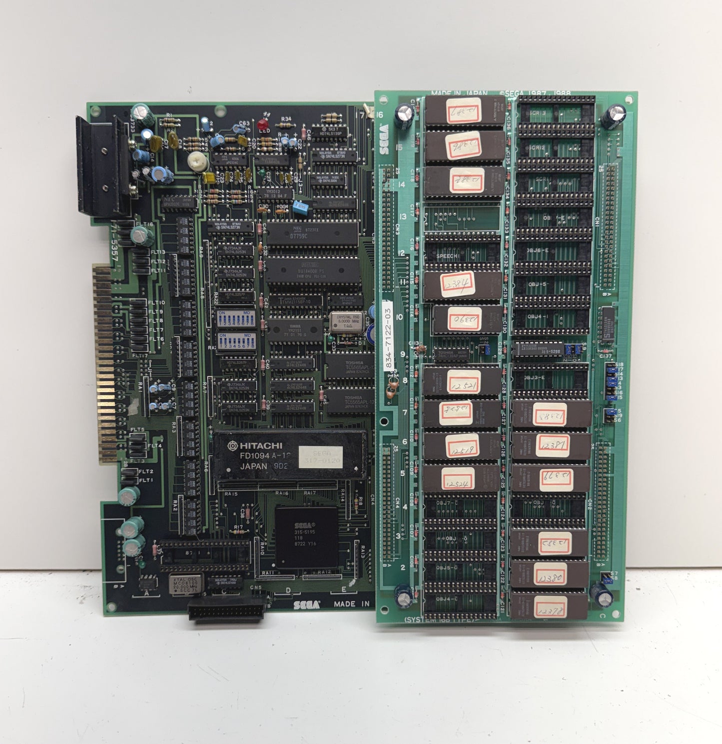 Golden Axe Circuit Board, Works