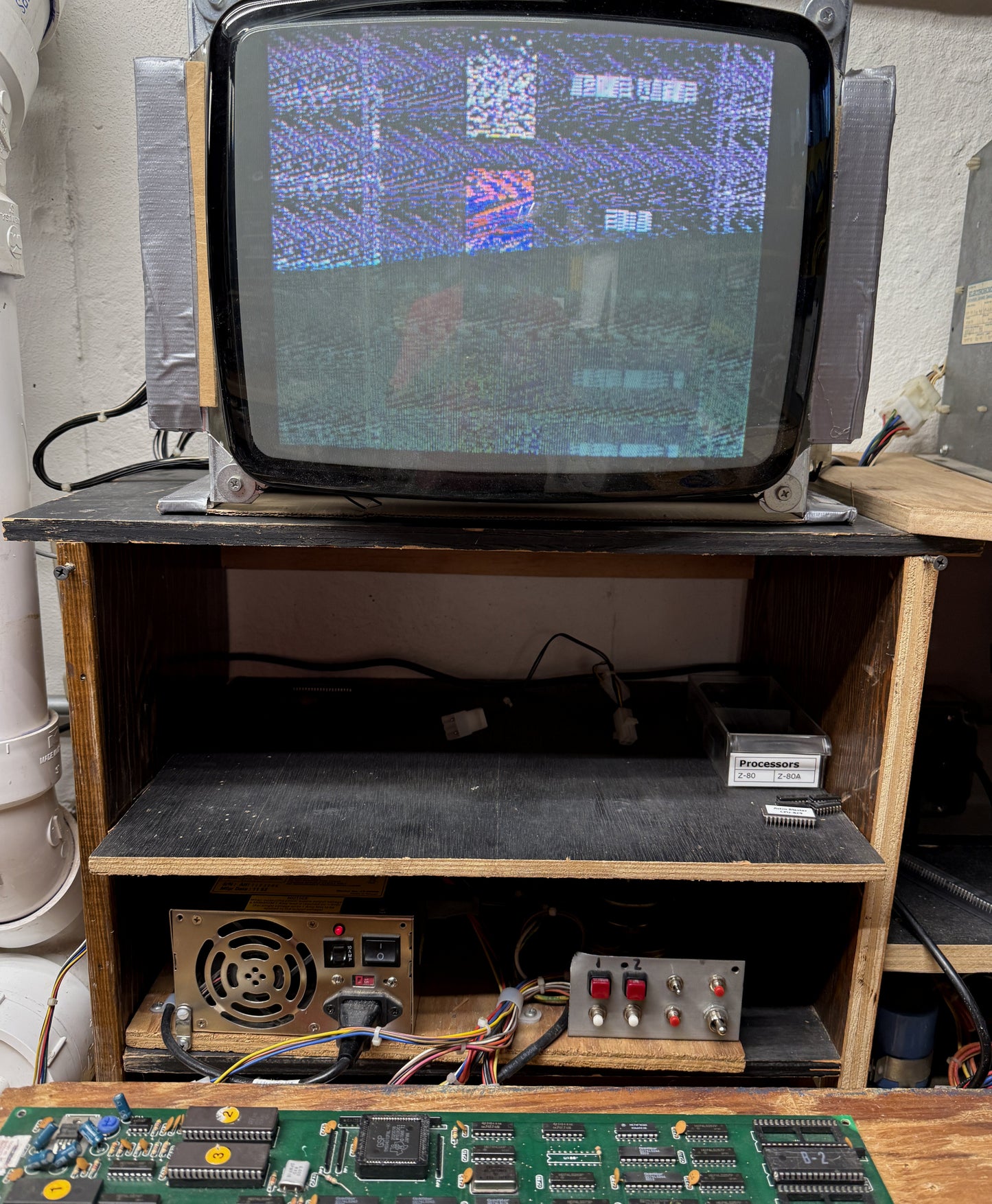Mortal Kombat II Bootleg Circuit Board, Not Working