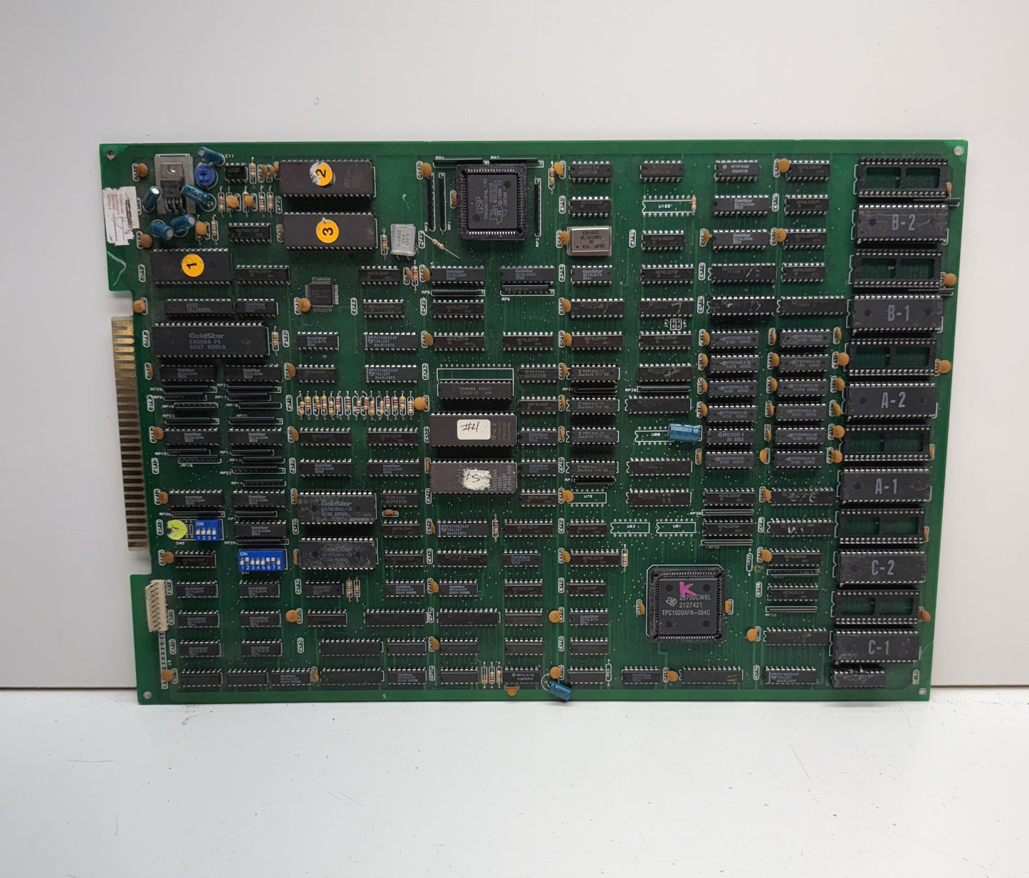 Mortal Kombat II Bootleg Circuit Board, Not Working