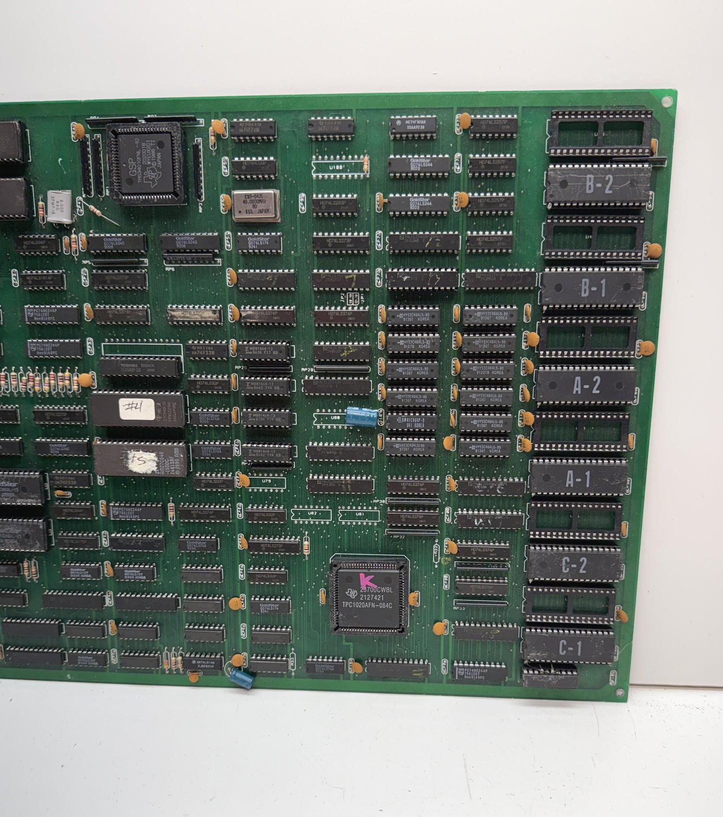 Mortal Kombat II Bootleg Circuit Board, Not Working