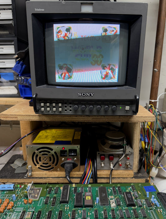 World Cup '90 Jamma Board, Video Issues