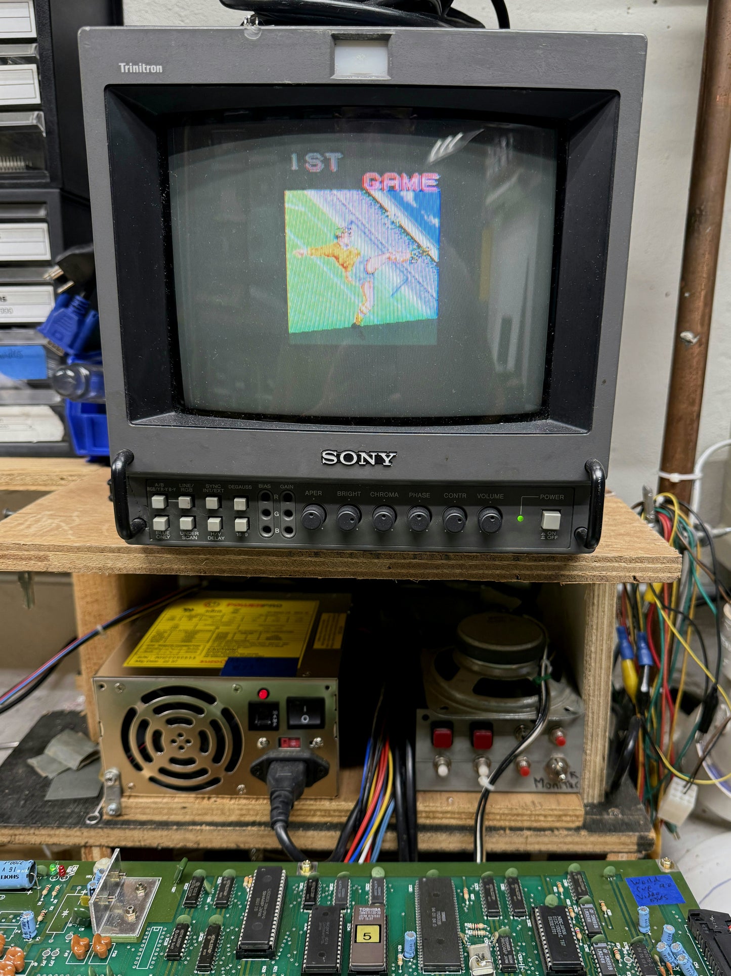 World Cup '90 Jamma Board, Video Issues
