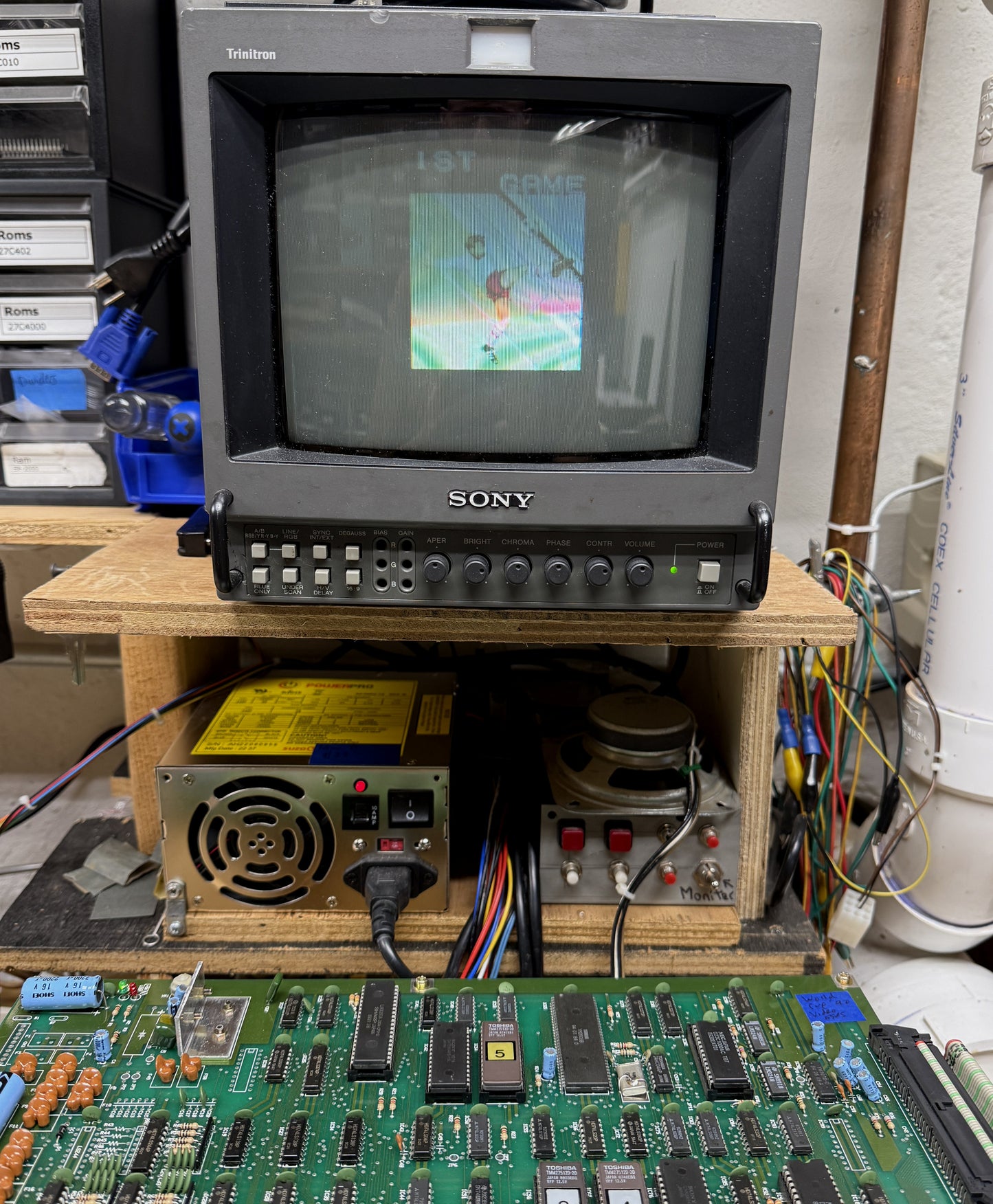 World Cup '90 Jamma Board, Video Issues