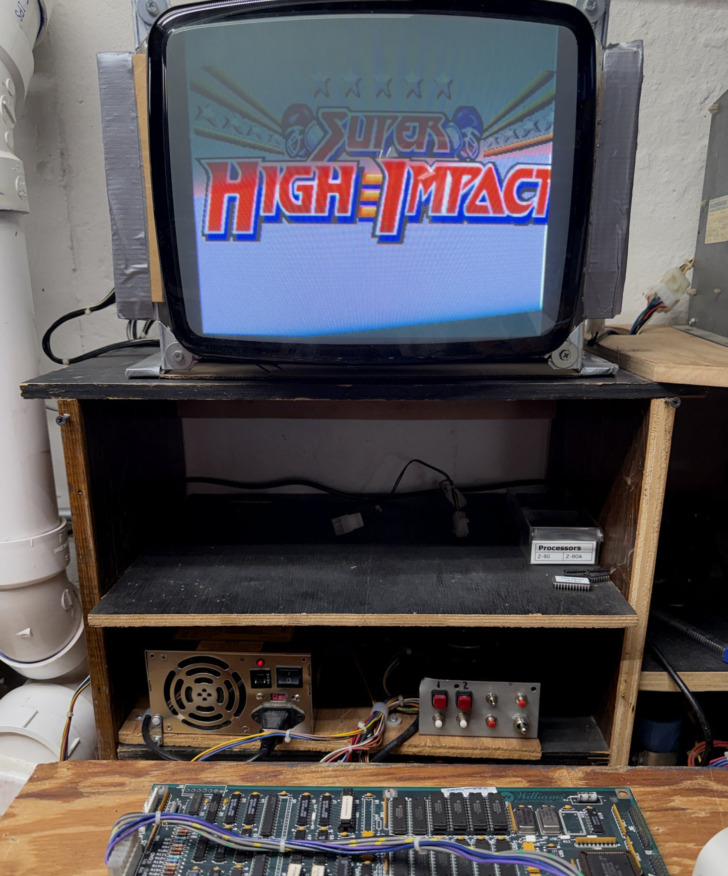 Super High Impact Football Jamma Circuit Board