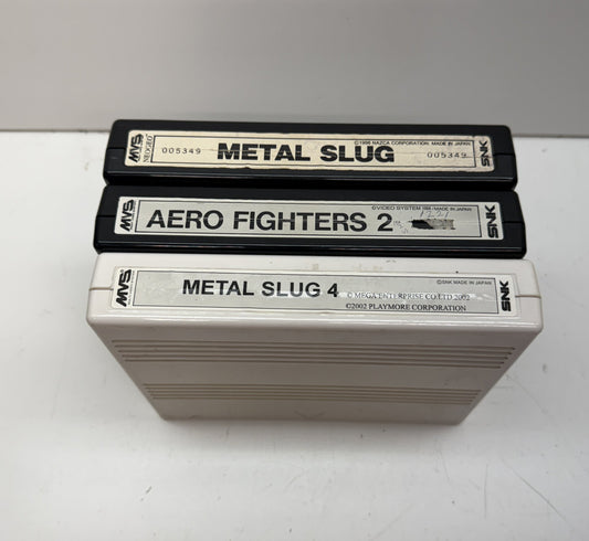 Neo Geo MVS Cart Lot x 3, Aftermarket Boards