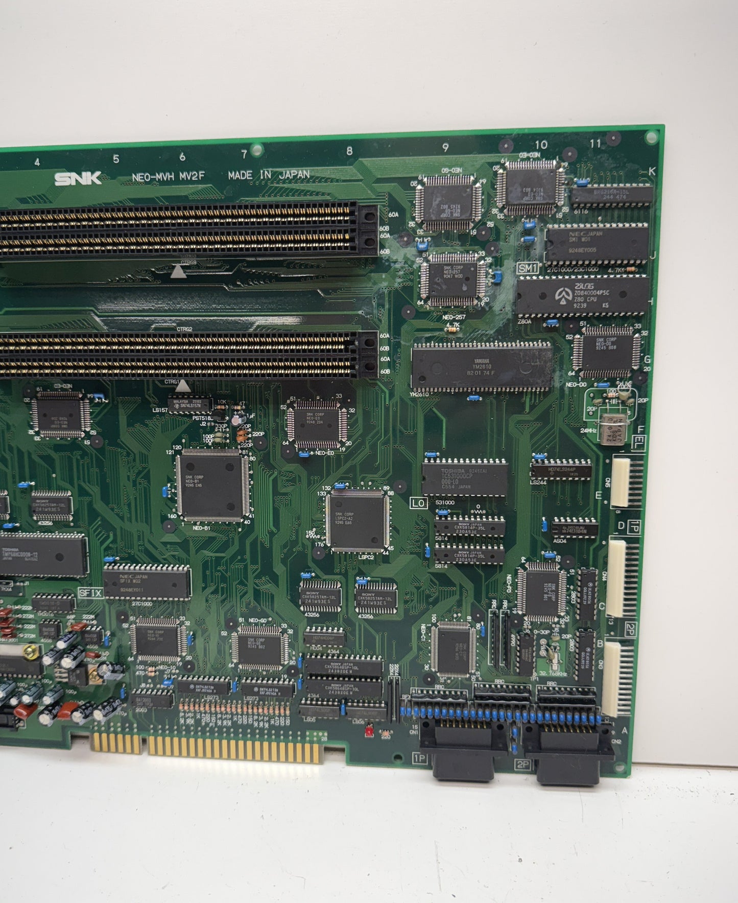 Neo Geo MVS 2-Slot Circuit Board, No Sound