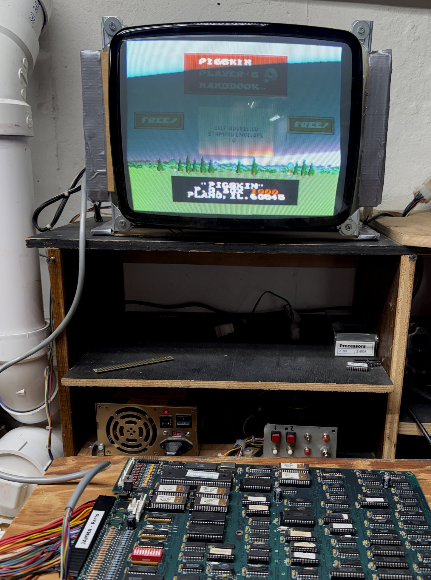 Pigskin 621 AD CPU Board, Input Issue