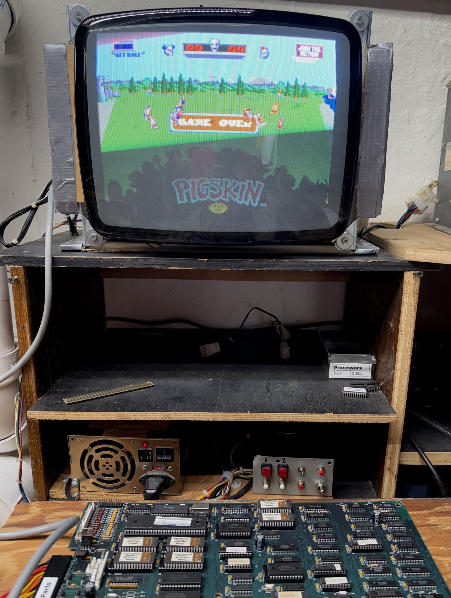 Pigskin 621 AD CPU Board, Input Issue