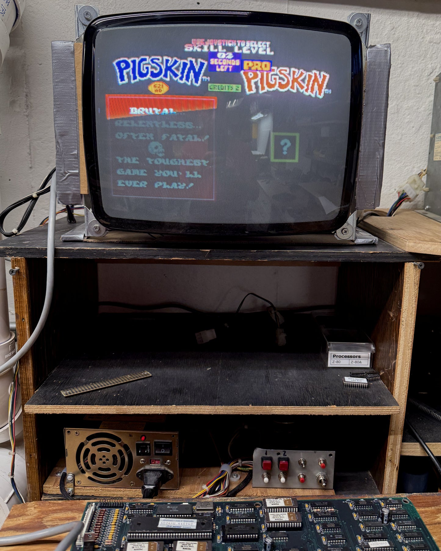 Pigskin 621 AD CPU Board, Input Issue