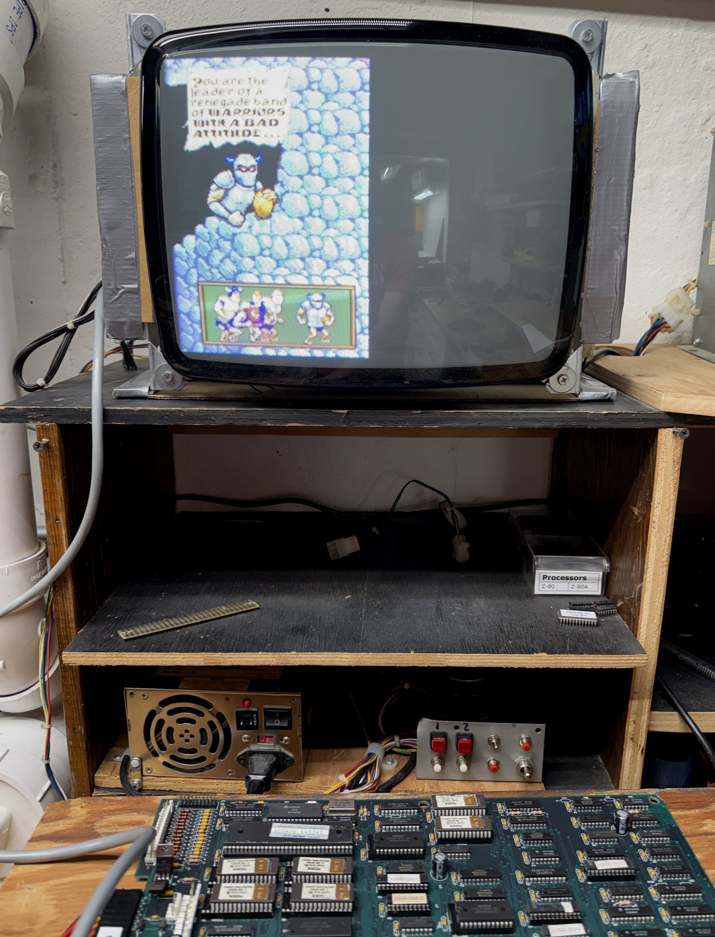 Pigskin 621 AD CPU Board, Input Issue