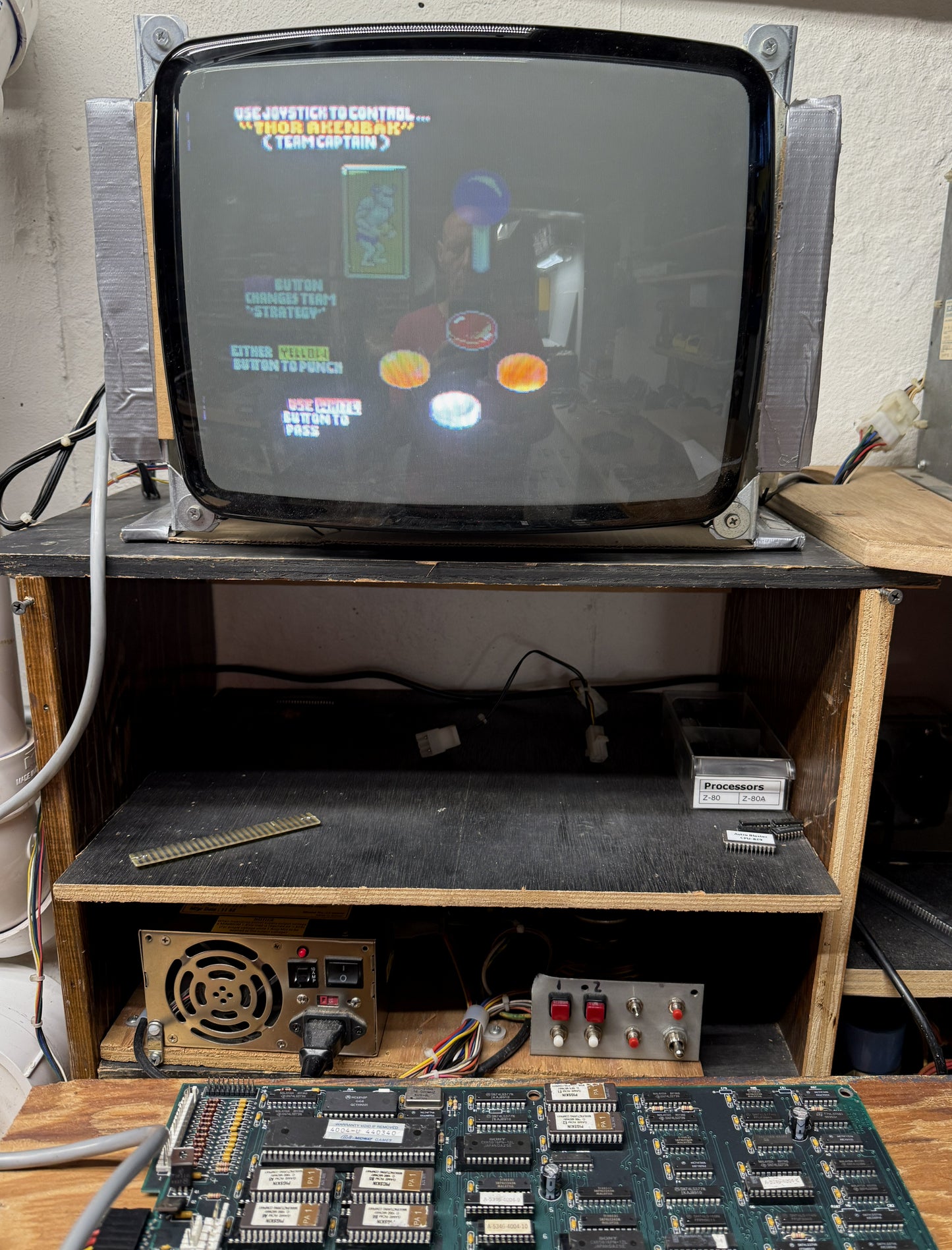 Pigskin 621 AD CPU Board, Input Issue