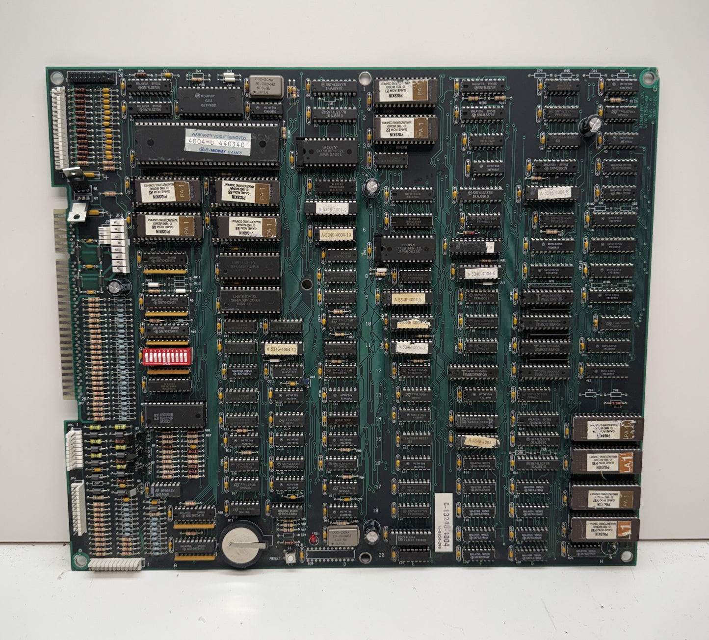 Pigskin 621 AD CPU Board, Input Issue