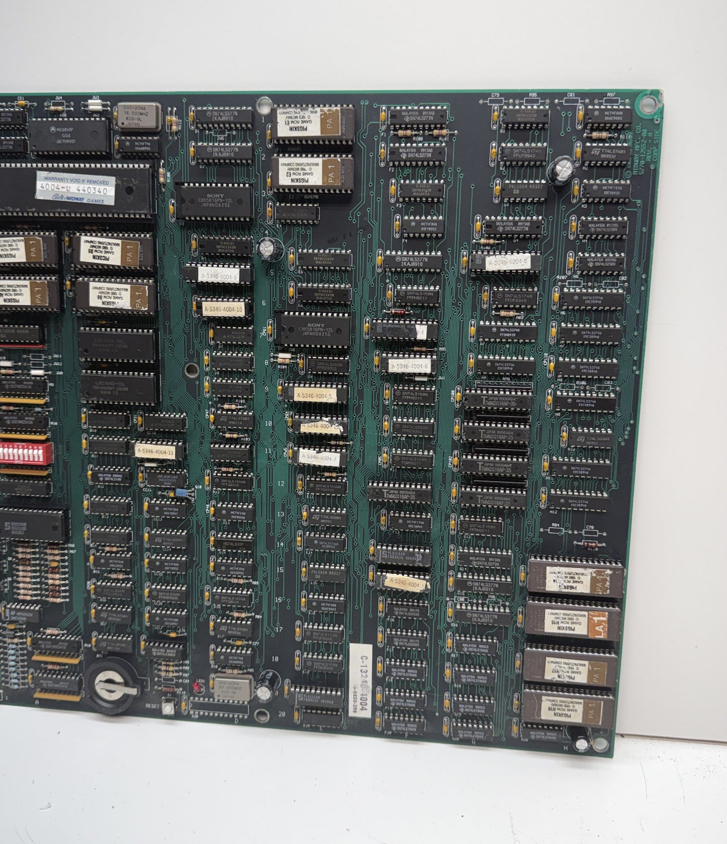 Pigskin 621 AD CPU Board, Input Issue