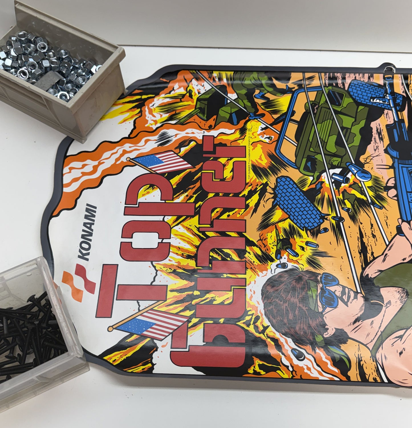 Top Gunner Sideart (NOS)