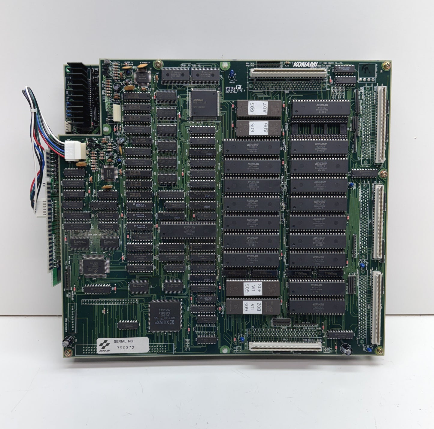 Rushing Heroes (Konami GX) NOS Board w/Box, Cables