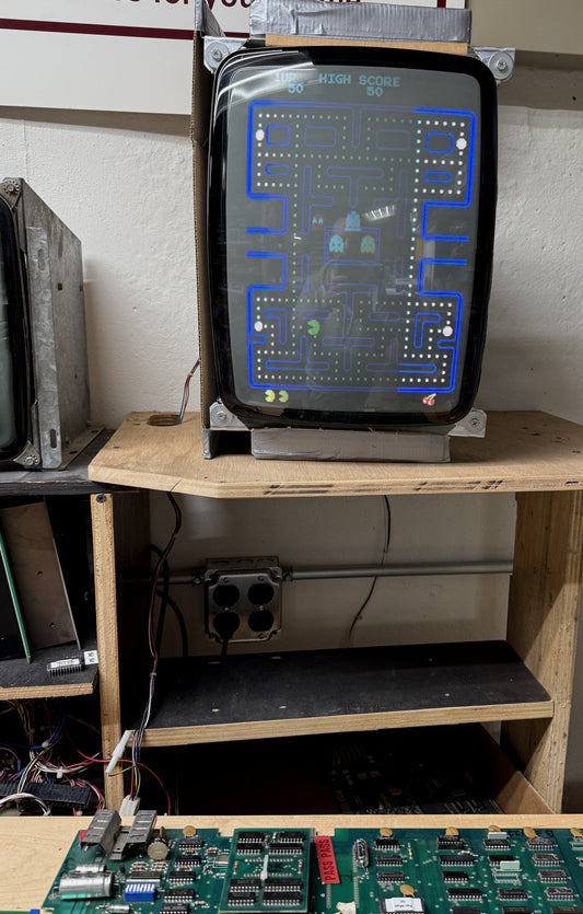 Pac-Man Circuit Board, Works