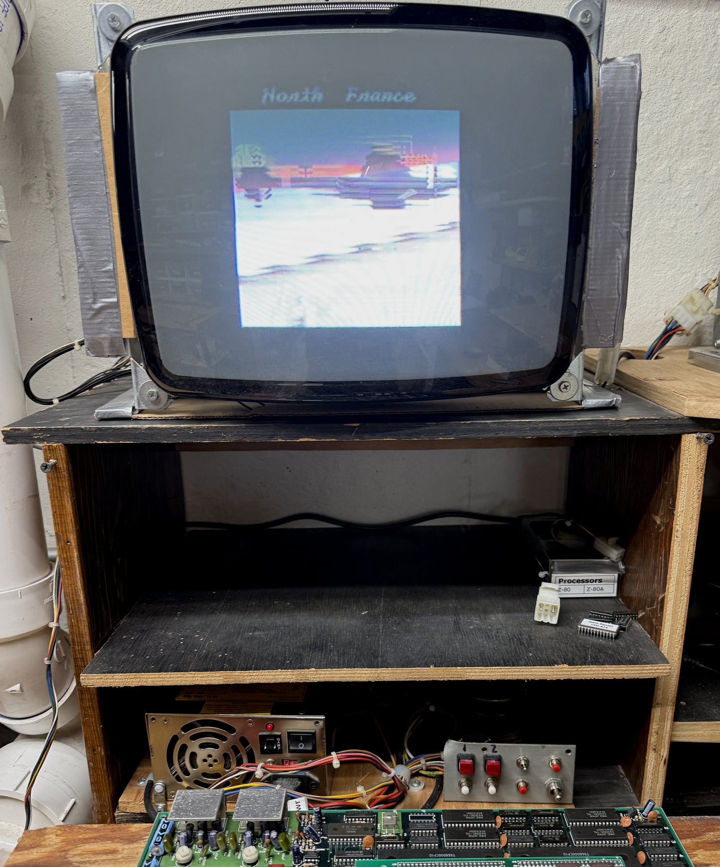 P-47 Phantom Fighter Circuit Board, Video Issue