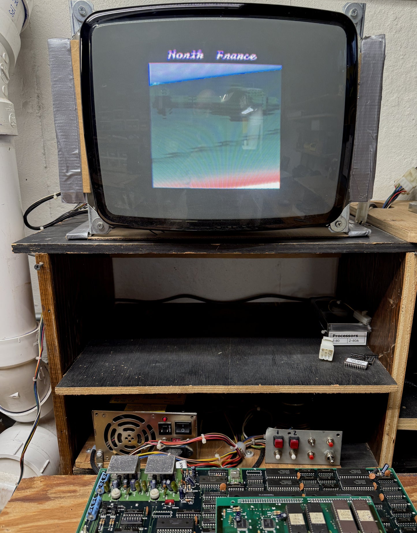P-47 Phantom Fighter Circuit Board, Video Issue