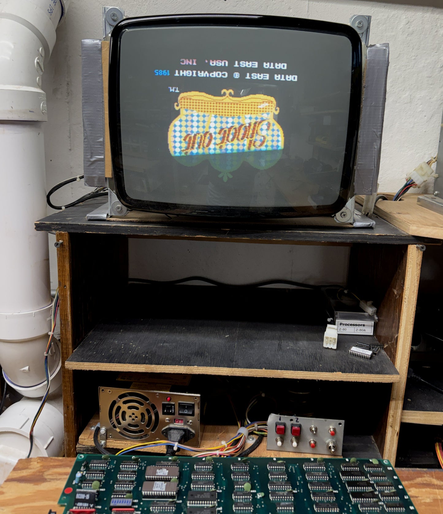 Shootout Circuit Board, Works