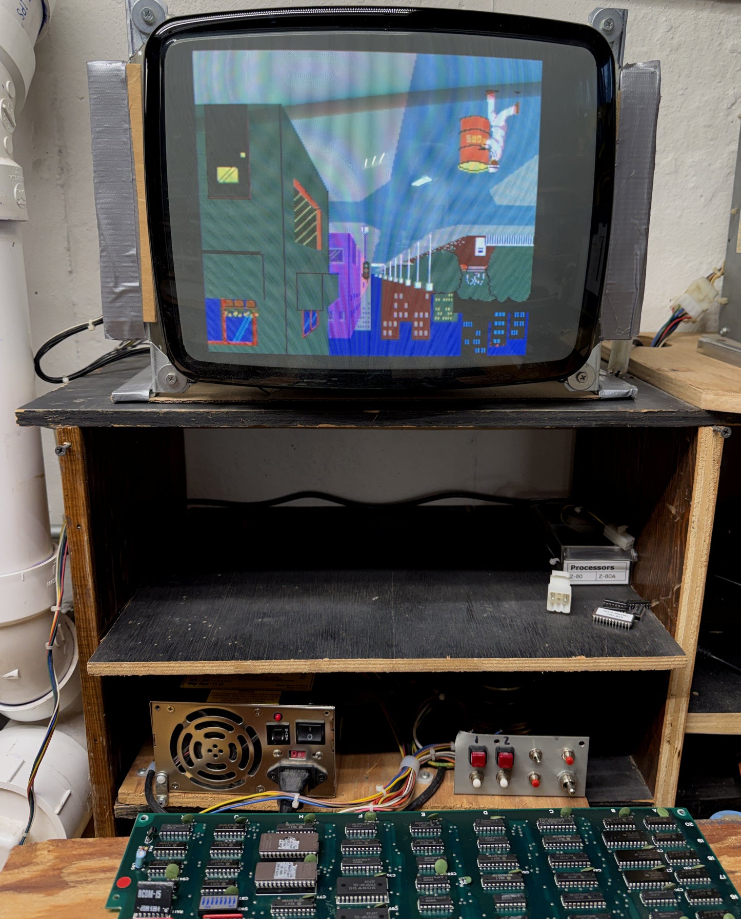 Shootout Circuit Board, Works