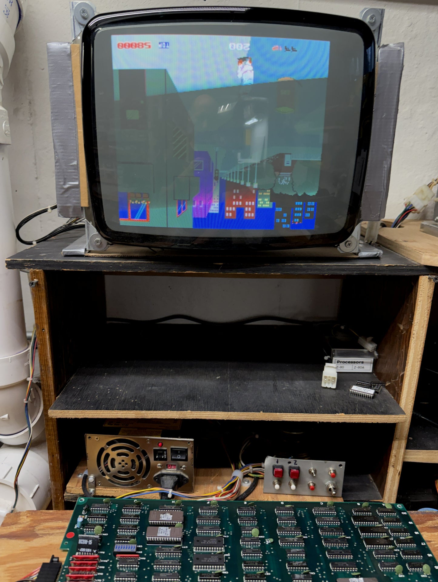 Shootout Circuit Board, Works