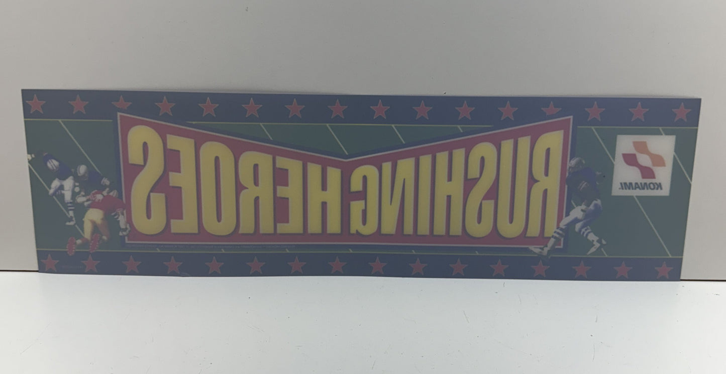Rushing Heroes Marquee, (NOS)