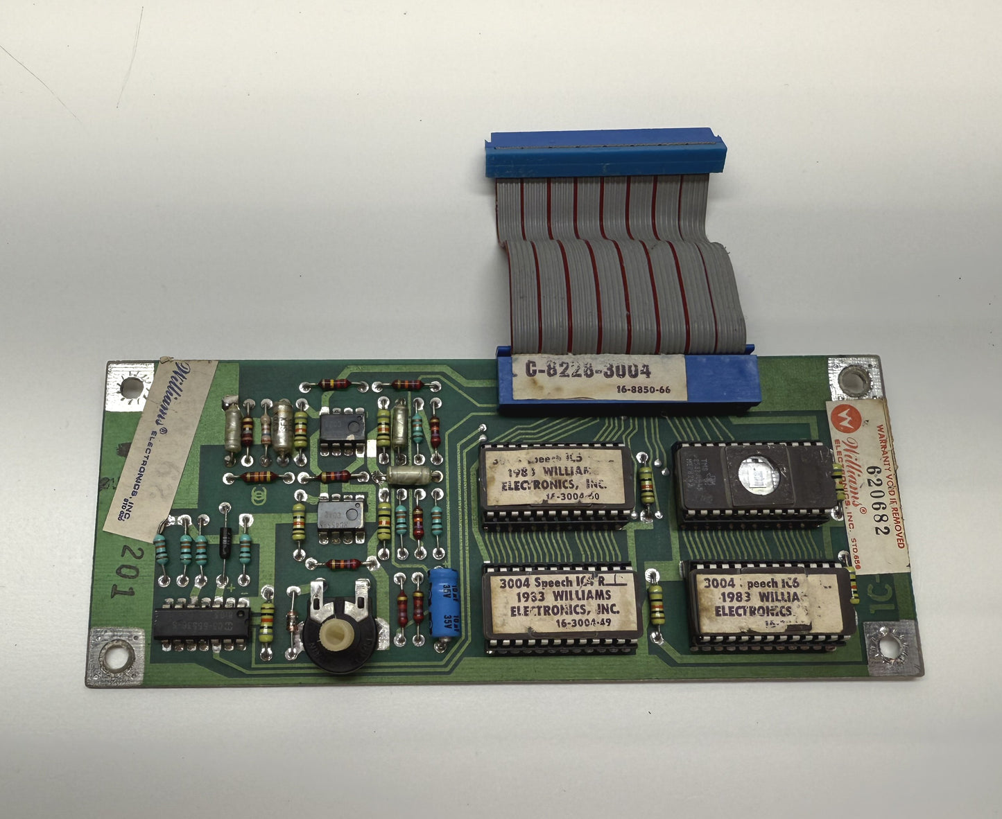 Williams System 6-7 Pinball / Sinistar Speech Board