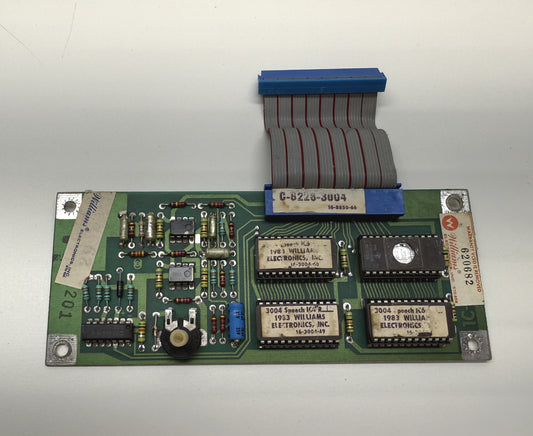 Williams System 6-7 Pinball / Sinistar Speech Board